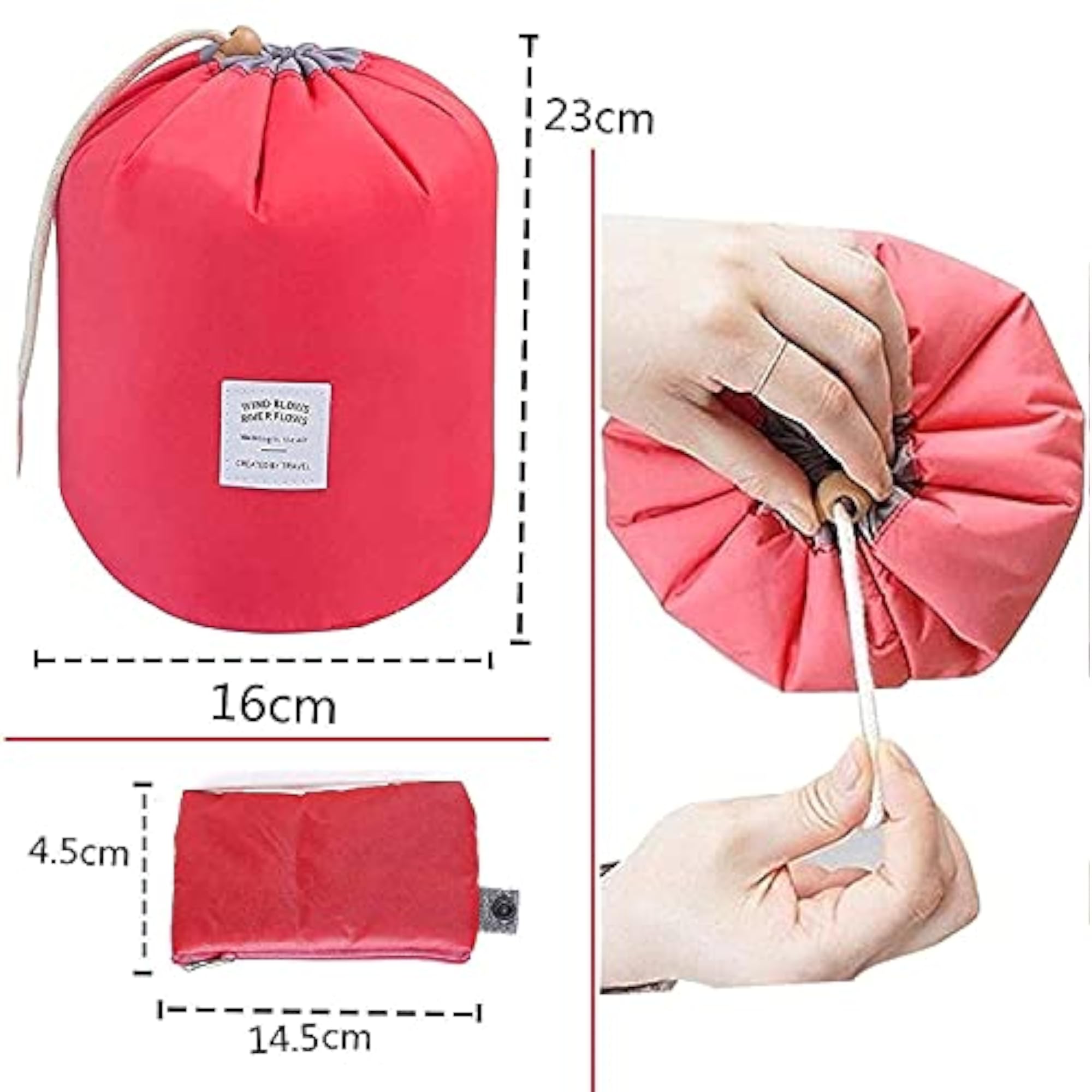 Makeup Pouch Cosmetic Organizer Toiletry Bag